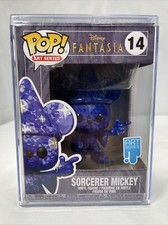 Funko Pop Disney Fantasia #14 Sorcerer Mickey Art Series Figure Stackable Case picture