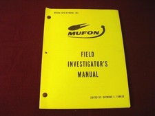 Mufon ~ UFO Field Investigator's Manual ~ 2nd. Ed. ~ 1975 ~ by Raymond E. Fowler picture