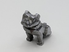 Vintage Mack Truck Bull Dog Hood Ornament Metal Shiny Chrome Design Patent 87931 picture