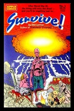 SURVIVE #1, APRIL 1992, APPLE COMICS, DON LOMAX, VINTAGE COLD WAR, HORROR & SCI picture