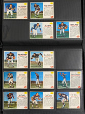 FOOTBALL CARDS:1962 POST CEREAL MINNESOTA VIKINGS 11 0F 14, MISSING #175,176,181 picture
