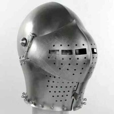 Medieval Early Armet Chur burg Replica  Helmet 16 GA Steel  picture