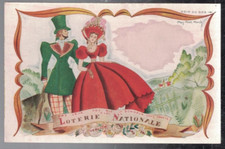 ANTIQUE 1910 LOTERIE NATIONALE FRENCH ARTIST SIGNED RAY BRET KOCH POSTCARD picture