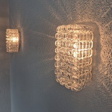 Vintage ERCO 54 090 Glass Wall Sconce from the 60 Rare Mid Century ERCO Wall Light picture