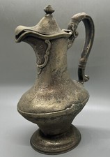 Antique Boston Hotel Copley Plaza Silver 1912 Ep Pitcher Jug 9x6x4” picture