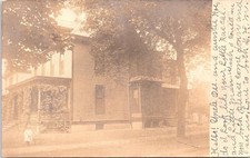 RPPC Bloomington Illinois Residence Scene 1907 picture