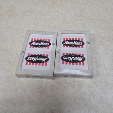 Vintage MoorMan's Advertising Playing Cards 2 Decks Liberty Poker Made in USA picture