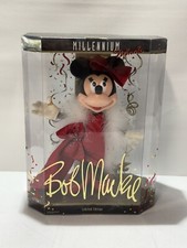VINTAGE MATTEL 1999 LIMITED EDITION BOB MACKIE MILLENNIUM MINNIE MOUSE DOLL NEW picture