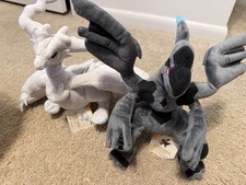 Zekrom & Reshiram Allstar Plushies * Pokémon Center * picture