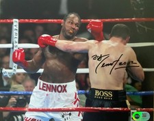 Lennox Lewis signed 10x8 photo A ACG CERTIFIED RACC Trusted Seller ACGCERT COA picture