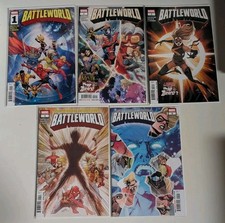 🔑BATTLEWORLD (2025) #1 2 3 4 5 NM-/VF+ COMPLETE SERIES SET MARVEL COMICS picture