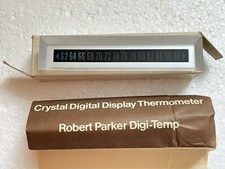 Vintage ITT Promotional DIGI-TEMP LCD Digital Thermometer by ROBERT PARKER picture