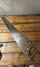 Vintage Disston Hand Saw with Wooden Handle picture