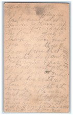 1891 WS Howard Omaha Nebraska NE Bertha NE Antique Posted Postal Card picture