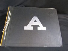 ANTIQUE 1920-1924 WEST POINT ARMY CADET MILITARY PHOT ALBUM OF LIFE AT USMA picture