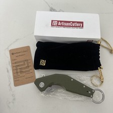 Artisan Cutlery Cobra Folding Pocket Knife 3.750