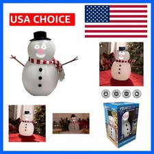 FrostByte Talking Animated Snowman with Built in Projector & Speaker, Moving ... picture