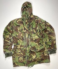 British 1975 Windproof SAS Smock DPM Camo Brass Snaps Sz 44 Denison picture