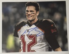 Tom Brady Signed Photo, 8x10  with COA, Tampa Bay Bucks picture