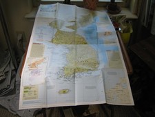 THE TWO KOREAS MAP + THE FORGOTTEN WAR National Geographic July 2003 picture
