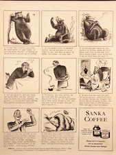 1942 Sanka Coffee Drink Sanka and Sleep Vintage Print Ad picture