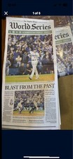10/27/24 world Series Walk off ‘GRANDSLAM’ NewspaperLA Times Freddie Freeman picture
