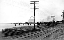 Railroad Train Tracks Ft Fort Madison Iowa IA - Reprint picture