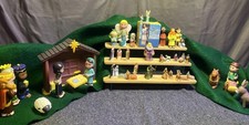 HUGE Mixed Vintage-Now 48 Unique Nativity Figurines One A Kind Custom Lot picture