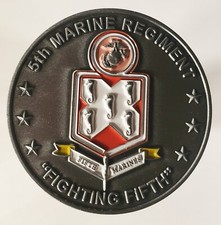 5TH MARINE REGIMENT CAMP PENDLETON CALIFORNIA CHALLENGE COIN 2