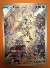 Pokémon TCG N's Reshiram Card Journey Together 167/159 picture