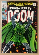 Marvel Super-Heroes #20 | 1969 | 1st solo Dr. Doom + Valeria | F/VF | 7.0 | NICE picture