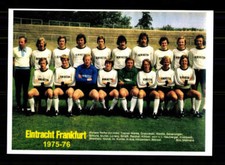 Eintracht Frankfurt Team Card 1975-76 picture