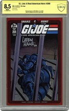 GI Joe A Real American Hero #269A Atkins CBCS 8.5 Witnessed Sig Larry Hama 2019 picture