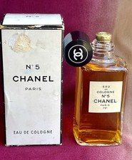 VINTAGE NO. 5 CHANEL PARIS,  COLOGNE, P.M. SIZE, GOLD FOIL SEALED BOTTLE picture
