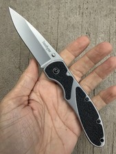 KERSHAW SALVO 2445 MADE IN USA FOLDING POCKETKNIFE, EXCELLENT OA CONDITION picture