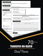 Transfer-on-Death Deed Form: TOD Document for Grantor and Beneficiary picture