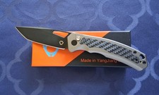 *NEW*🔥 SIXLEAF - Folding Knife w/14C28N Blade& Aluminum/CF Handle  (SL-102) picture