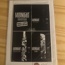SDCC 2026 Marvel Midnight Universe B&W Ashcan Sealed No Barcode Mint picture