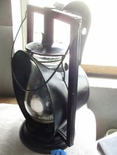 RARE PRE-1914 DIETZ ACME CURVED HANDLE RAILROAD INSPECTOR LANTERN...MY # 6A picture