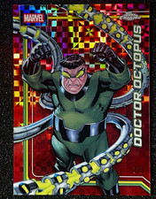 2026 Topps Chrome Marvel Doctor Octopus #029 RED X-FRACTOR REFRACTOR SSP 2/5 Doc picture