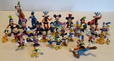 Large Lot 33 Pcs Disney PVC Figures Cake Toppers Mickey Minnie Goofy Pluto Ducks picture