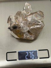 276g Herkimer Diamond Cluster *Inclusions* Skeletal* Rare and Unique*Glass clear picture
