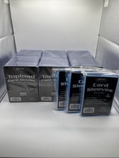 BCW 3X4 35pt 300 Toploaders for Standard Cards and 300 BCW Soft Sleeves picture