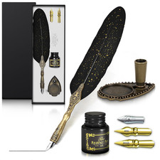 Feather Pen and Ink Set, 11.4
