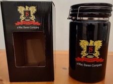 Mac Baren Sutliff Air Tight Tobacco Jar With Rubber Seal - Brand New In Box NICE picture
