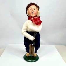 Byers Choice Carolers Retired 1992 Children of the World Dutch Boy with Skates picture