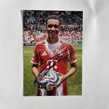 Jamal Musiala Signed Photo 10x15 Original Autograph DFB FC Bayern Munich 2024 picture