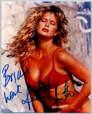 Rachel Hunter Autographed Photo Inscribed Brian Have Swimsuit Model picture