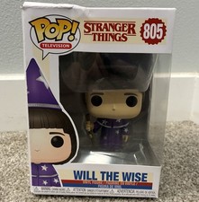 Funko Pop Netflix- Stranger Things - Will the Wise #805 Vinyl Figure Box Flaws picture