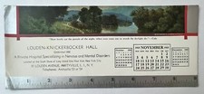 1935 LOUDEN-KNICKERBOCKER MENTAL HOSPITAL AMITYVILLE NY RULER PROMOTIONAL ITEM picture